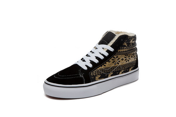 Vans High-Top Shoes Men Lined with fur--002